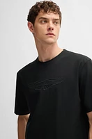 BOSS x ASTON MARTIN T-shirt mercerized stretch cotton