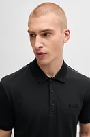 Regular-fit polo shirt with logo detail