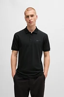 Regular-fit polo shirt with logo detail