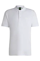 Regular-fit polo shirt with logo detail