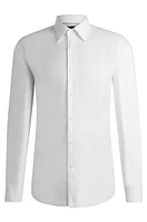 Slim-fit shirt super-stretch fabric