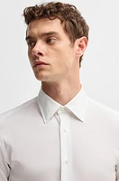 Slim-fit shirt super-stretch fabric