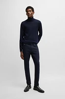 Slim-fit jeans dark-blue performance-stretch denim