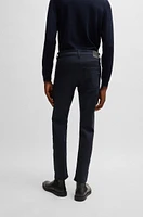 Slim-fit jeans dark-blue performance-stretch denim