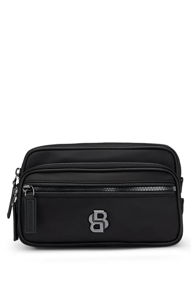 Twill belt bag with Double B monogram