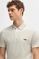 BOSS x ASTON MARTIN polo shirt merino wool