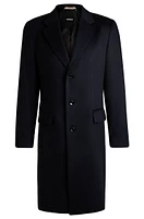 Slim-fit coat cashmere