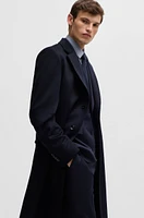 Slim-fit coat cashmere