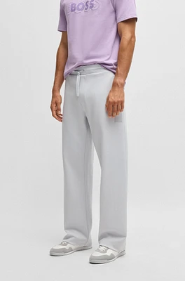 Tracksuit bottoms a drop-needle cotton