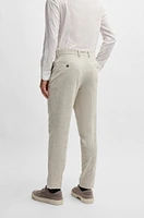 Relaxed-fit trousers cotton-cashmere corduroy