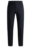 Slim-fit trousers melange stretch cloth