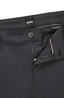 Slim-fit regular-rise jeans performance denim