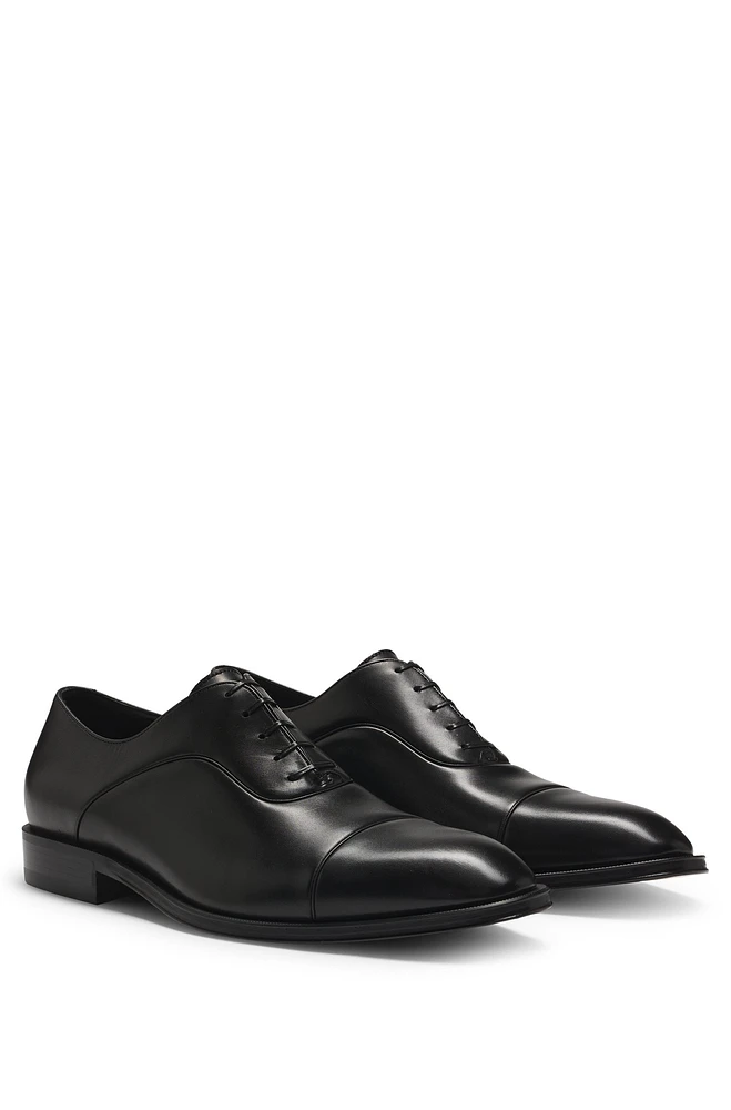 Captoe Oxford shoes smooth leather