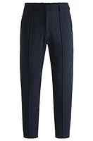 Dressletic tapered-fit trousers performance stretch jersey