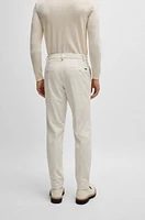 Slim-fit trousers performance-stretch corduroy