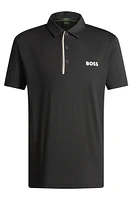 Paddy polo shirt quick-dry ribbed fabric