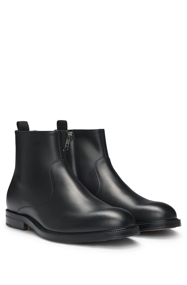 Dressletic boots burnished leather