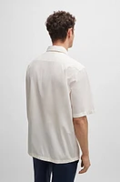BOSS x Shohei Ohtani relaxed-fit cotton-poplin shirt