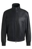 Porsche x BOSS regular-fit jacket leather