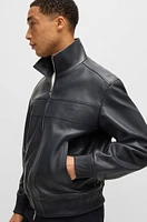 Porsche x BOSS regular-fit jacket leather