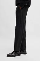 Regular-fit tuxedo trousers wool