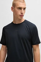 Active slim-fit T-shirt with decorative reflective details