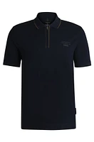 Porsche x BOSS stretch-cotton polo shirt