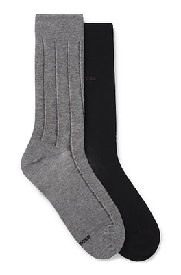 Two-pack of regular-length socks