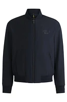 Porsche x BOSS canvas jacket with stripe trims