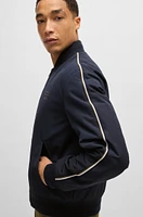 Porsche x BOSS canvas jacket with stripe trims