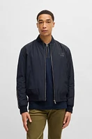 Porsche x BOSS canvas jacket with stripe trims