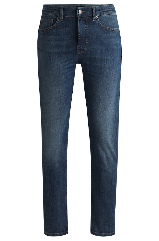 Delaware slim-fit jeans dark-blue stretch denim