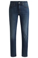 Delaware slim-fit jeans dark-blue stretch denim