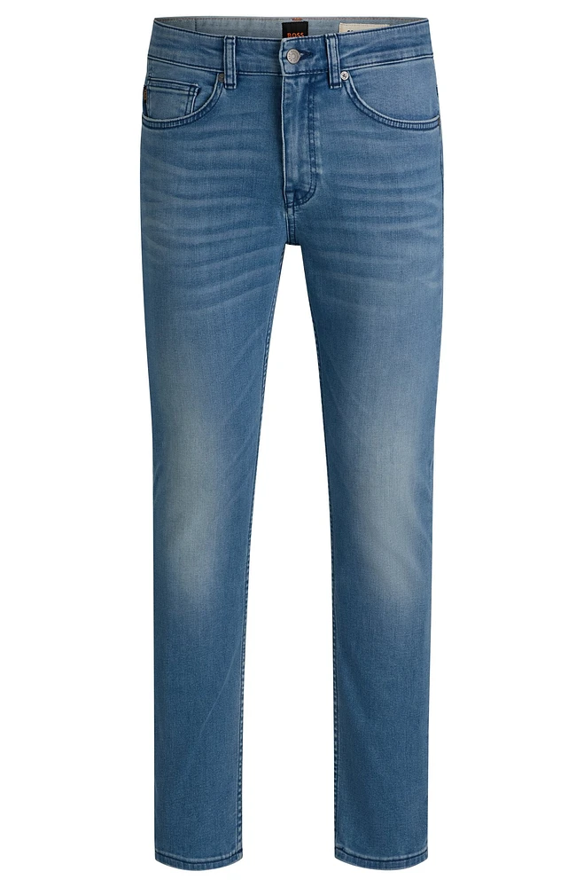 Delaware slim-fit jeans blue super-stretch denim