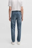 Maine regular-fit jeans super-soft blue denim