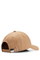 Cotton-twill cap with signature logo print