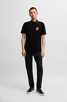 BOSS x Creation of the Gods mercerised-cotton polo shirt