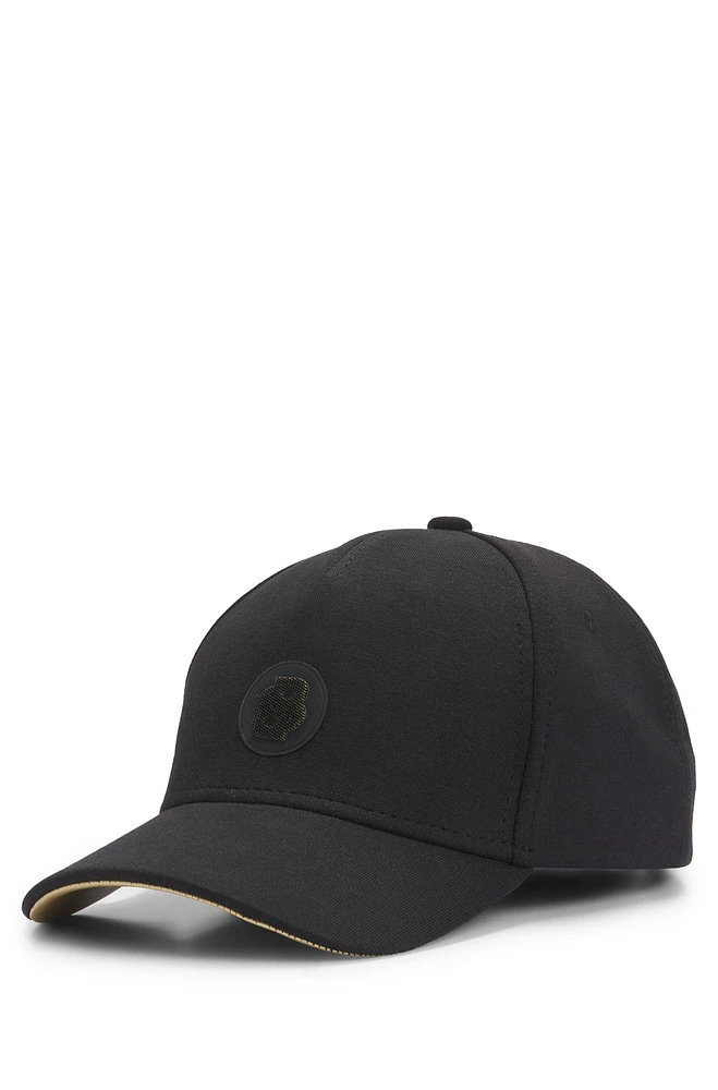 cap with Double B monogram patch