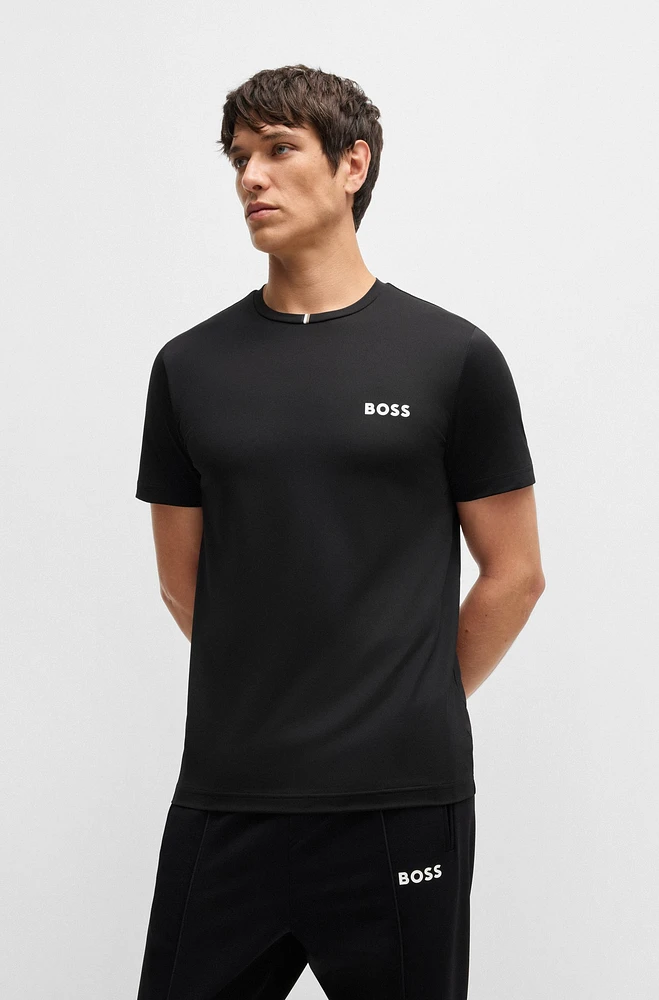 BOSS x Matteo Berrettini active T-shirt moisture-wicking piqué