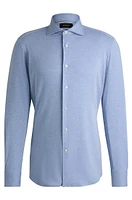 Slim-fit shirt a stretch-cotton