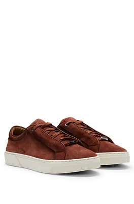 Gary low-top trainers suede