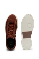 Gary low-top trainers suede