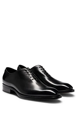 Italian-made Oxford shoes burnished leather