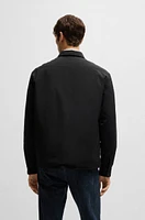 Relaxed-fit overshirt with lightweight padding