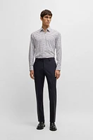 Slim-fit trousers super-stretch cloth