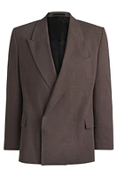 Regular-fit suit jacket melange wool