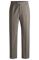 Regular-fit trousers pinstripe wool