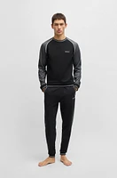 Tracksuit bottoms with contrast piping