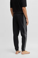 Tracksuit bottoms with contrast piping