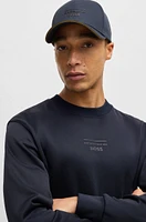 Porsche x BOSS cotton-twill cap with collaborative branding